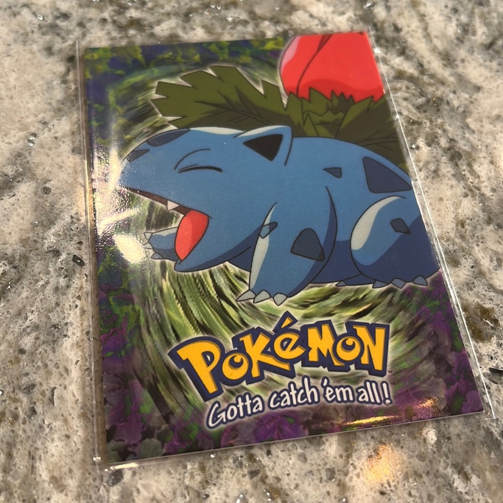 Pokémon #02 Ivysaur TV Animation edition topps trading